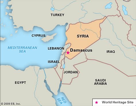 where was damascus located